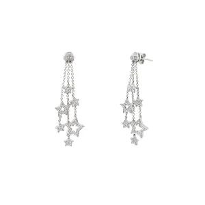 18K White Gold Tdw. 0.80ct Diamond Earring - 20413088
