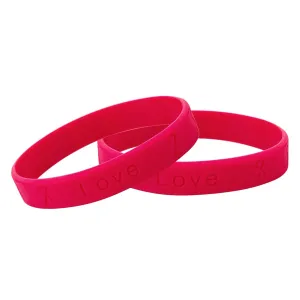 Adult Sickle Cell Anemia Silicone Bracelet Wristbands