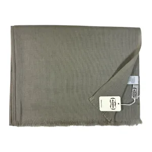 Agnona Scarf Seagrass - Light Weight Cashmere Cotton Shawl SALE