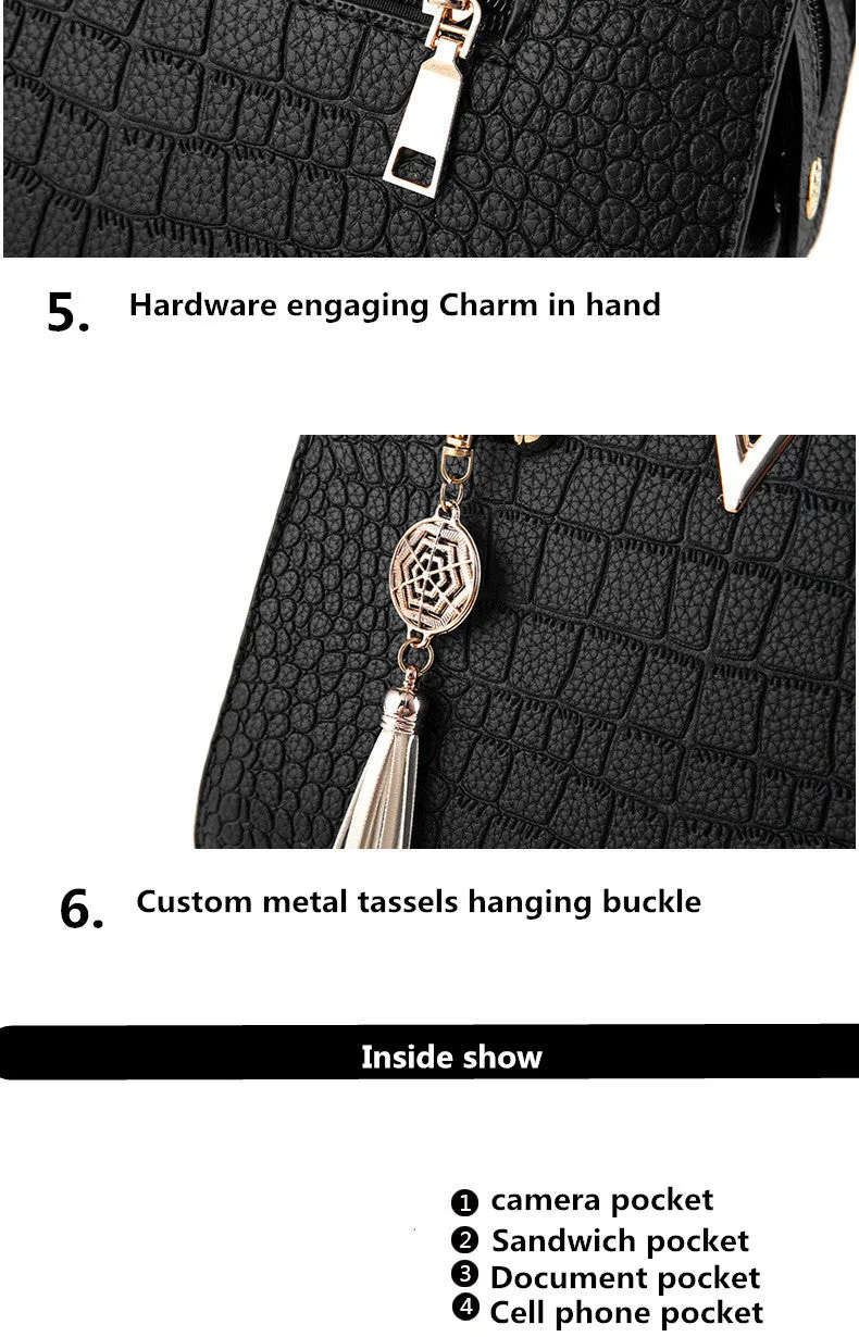 Crocodile leather Women Bag