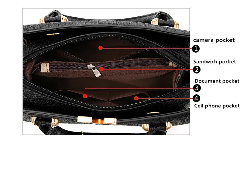 Crocodile leather Women Bag