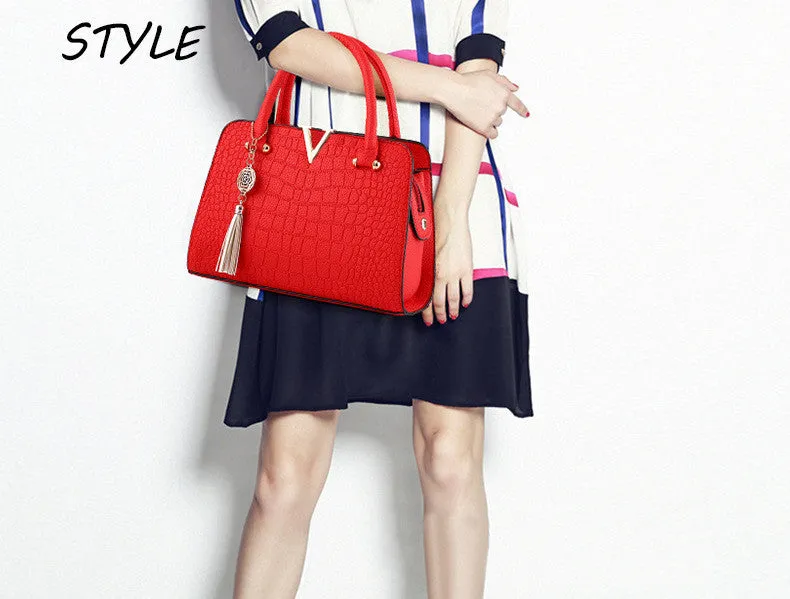 Crocodile leather Women Bag