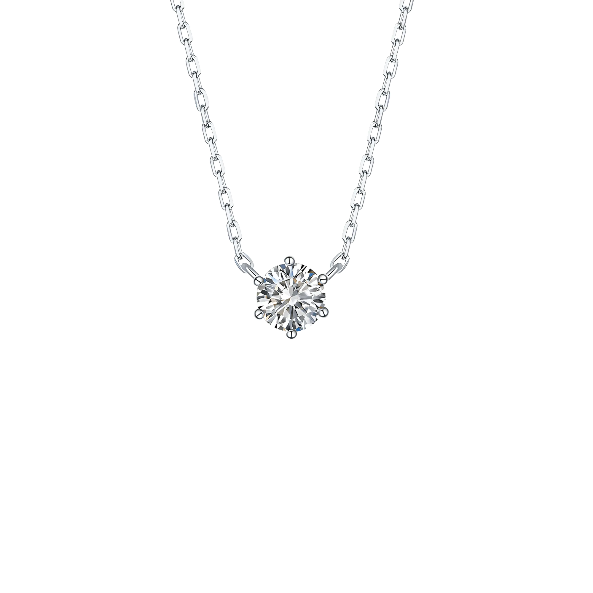 Essentials solitaire necklace
