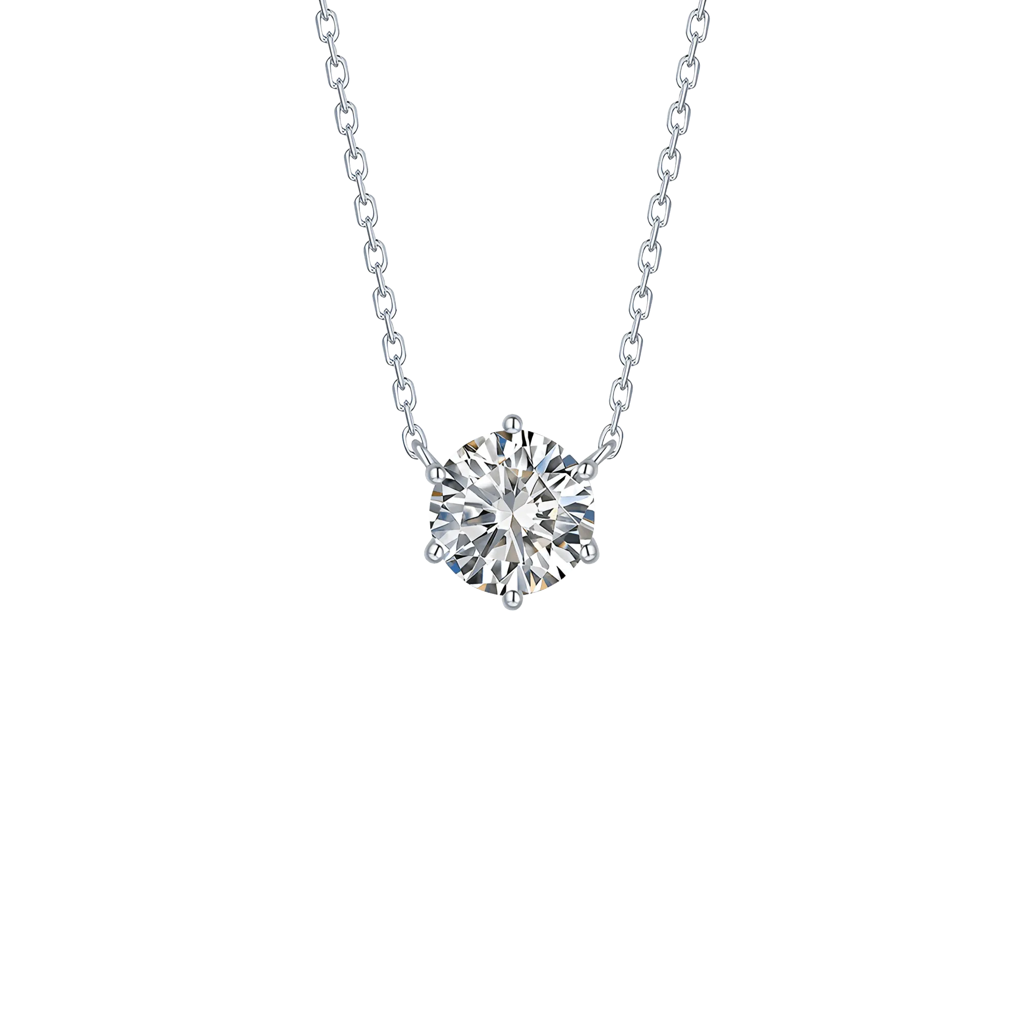 Essentials solitaire necklace
