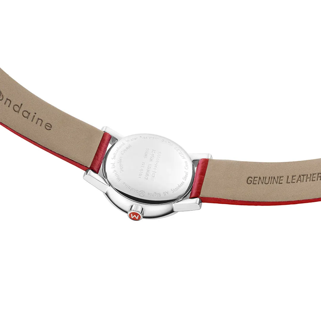 EVO2 WHITE DL RED VGN LEA 35mm - MSE.35110.LCV