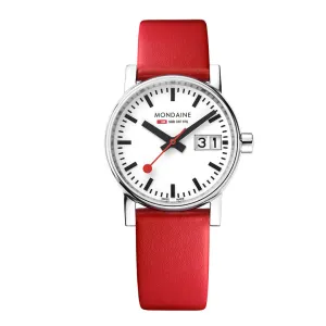 EVO2 WHITE DL RED VGN LEA 35mm - MSE.35110.LCV