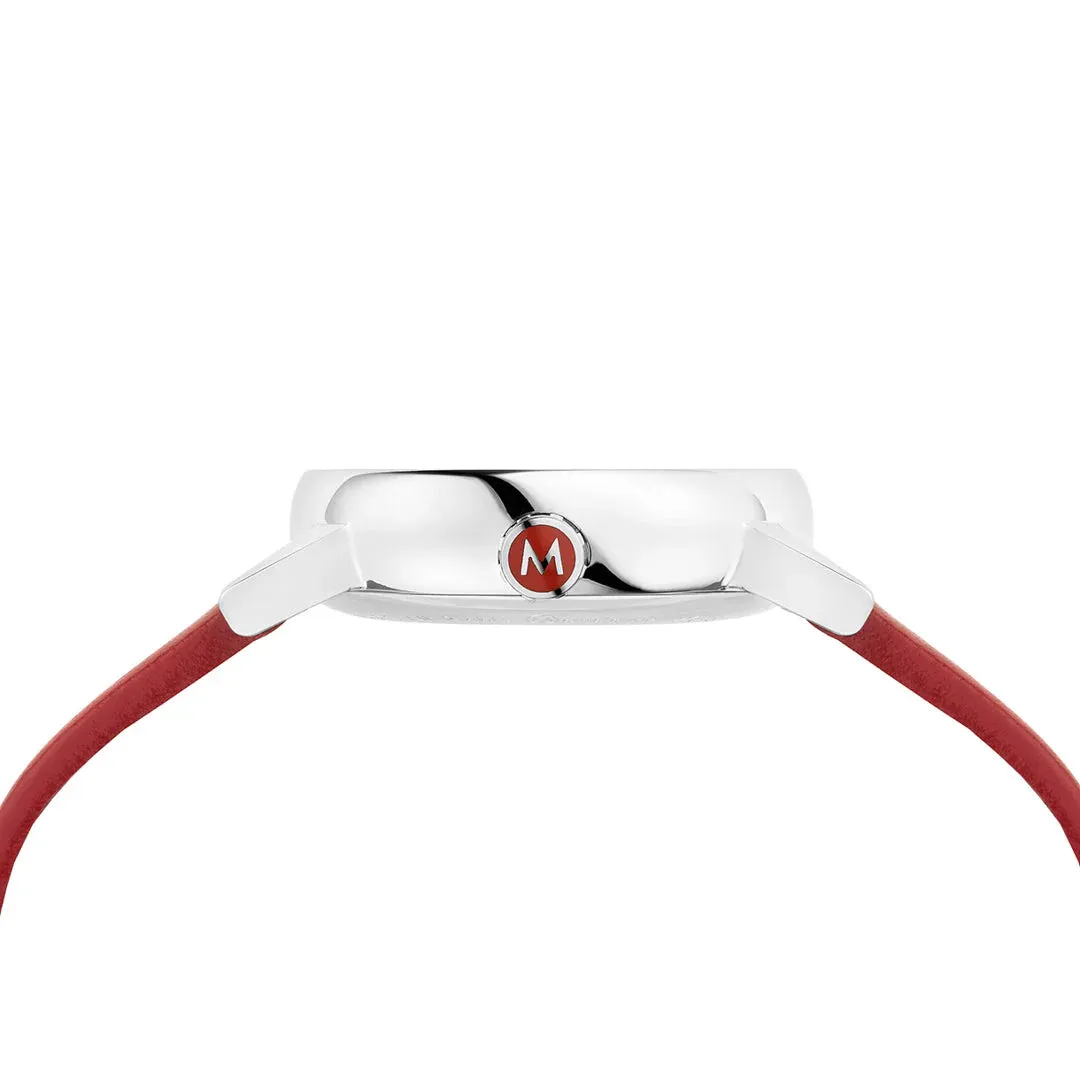 EVO2 WHITE DL RED VGN LEA 35mm - MSE.35110.LCV