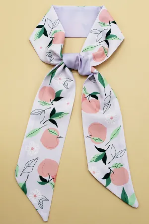 FLORAL PRINT FASHIONABLE TWILLY SCARF