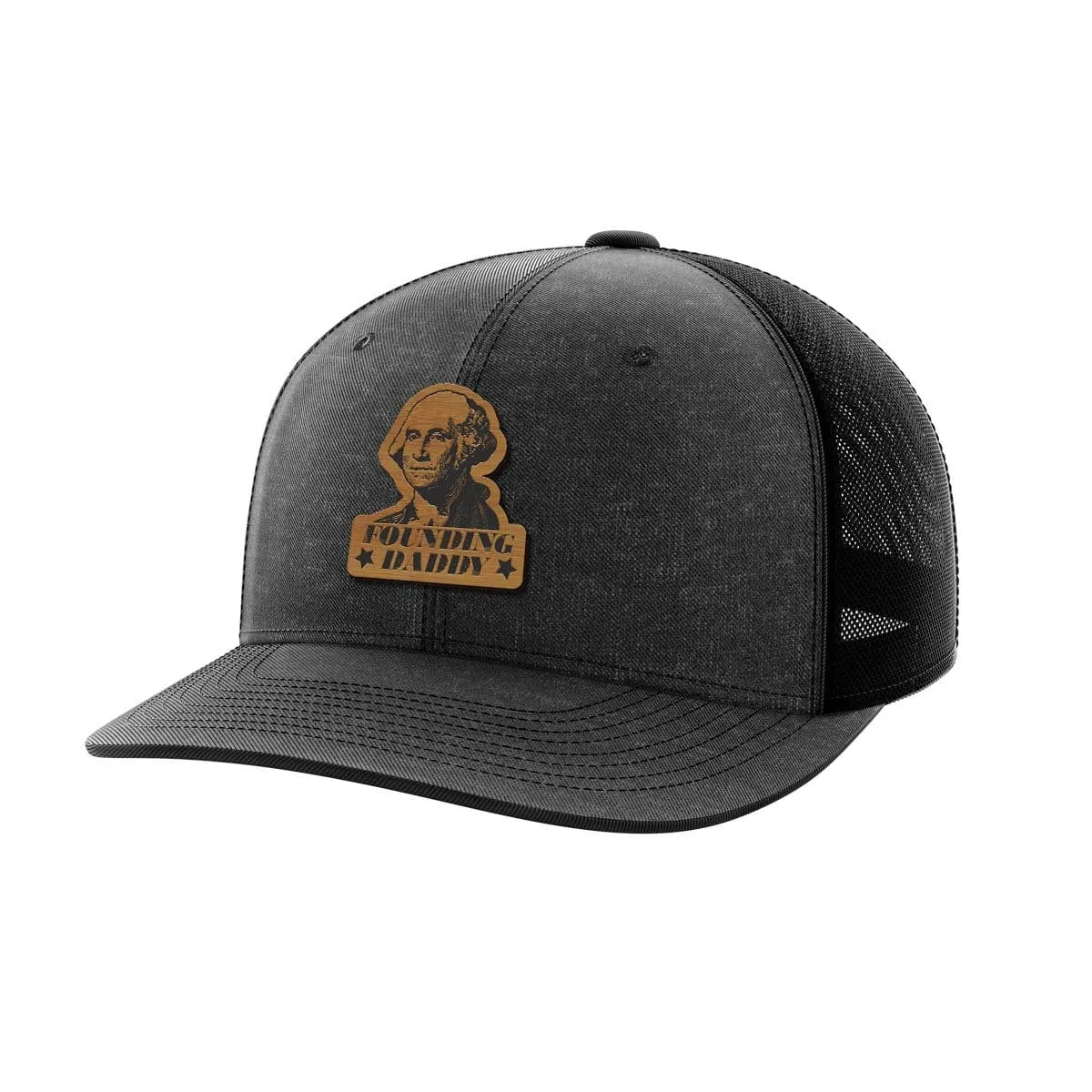 Founding Daddy Bamboo Patch Hat