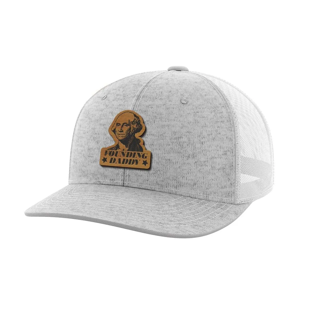 Founding Daddy Bamboo Patch Hat