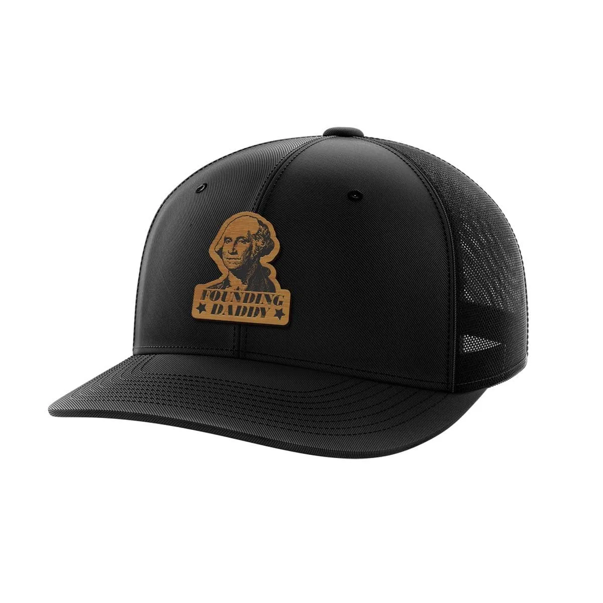 Founding Daddy Bamboo Patch Hat