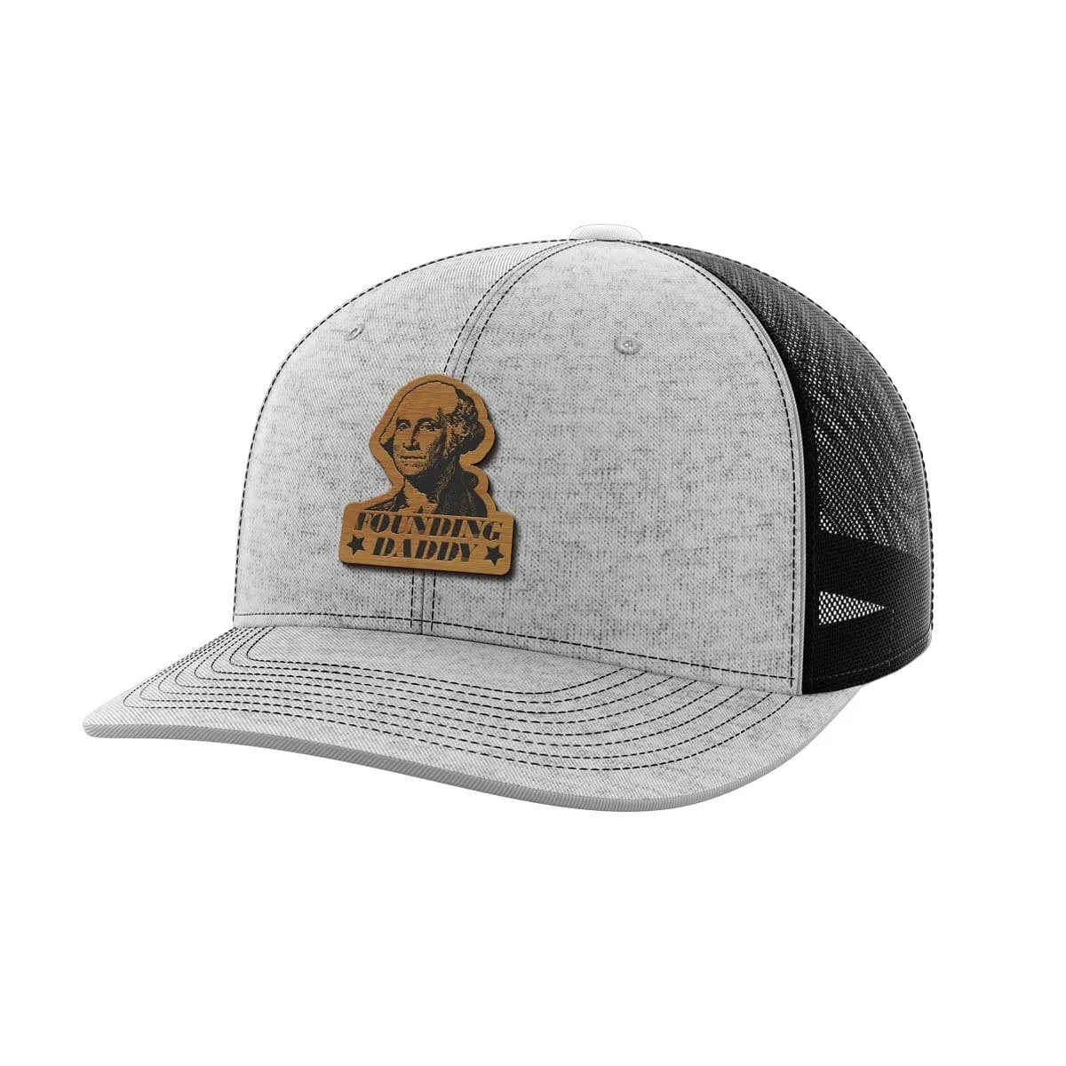 Founding Daddy Bamboo Patch Hat
