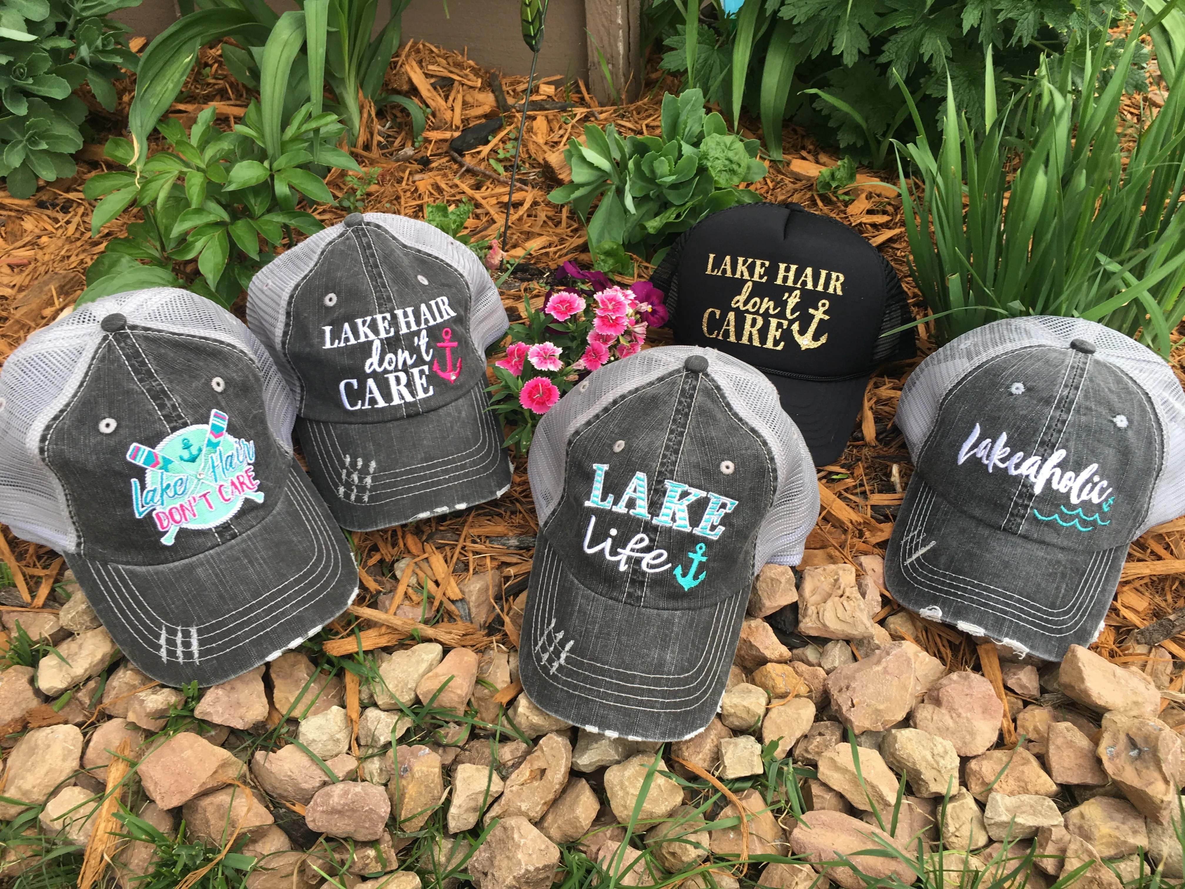 Hats OR Tanks { RIVER hair don't care } Hats with pink or blue anchor. Tanks in coral, black, blue and teal. Clearance! 4 river pink anchor! $12.1 teal floatie. $12.