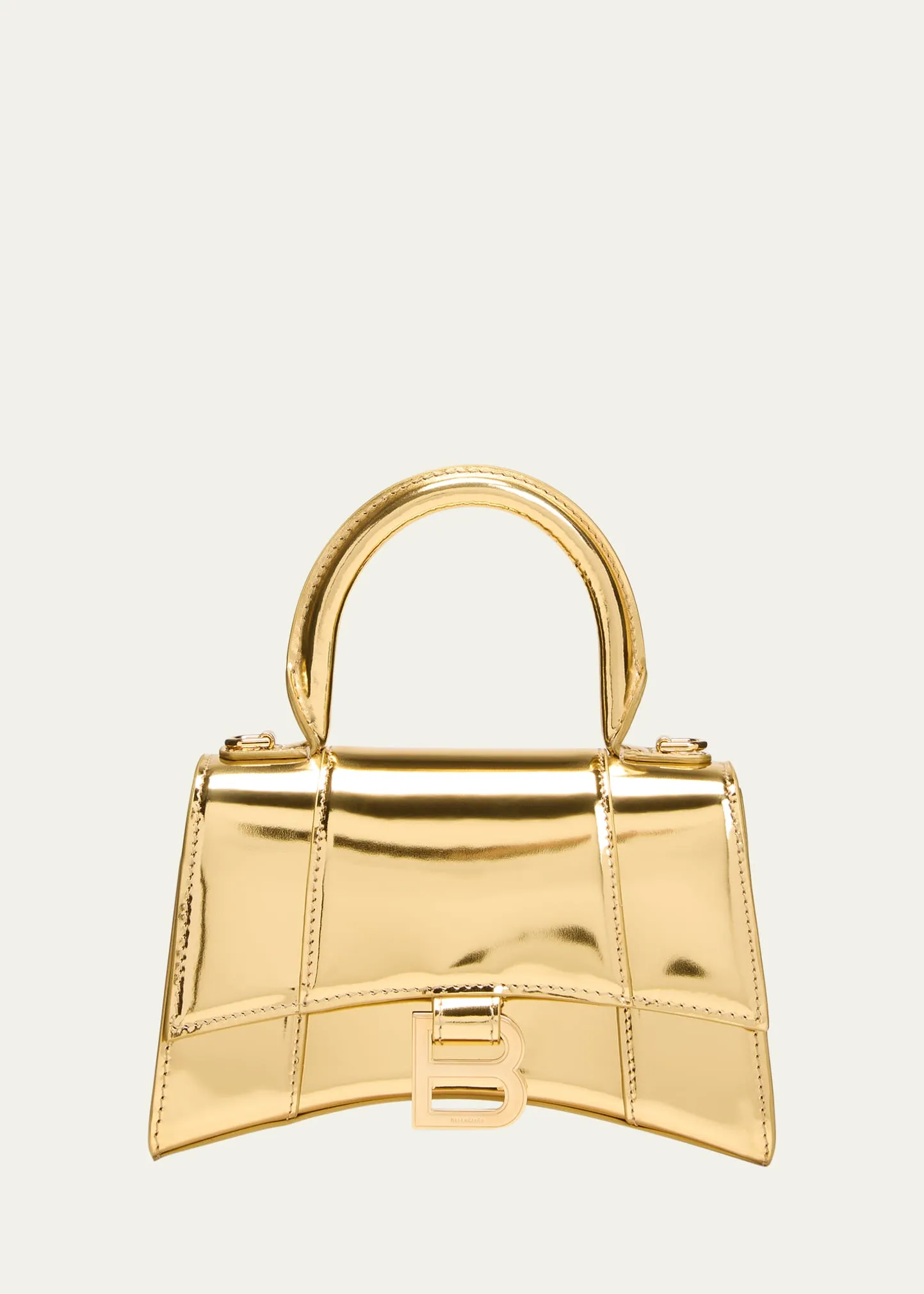 Hourglass XS Mirror Top Handle Bag