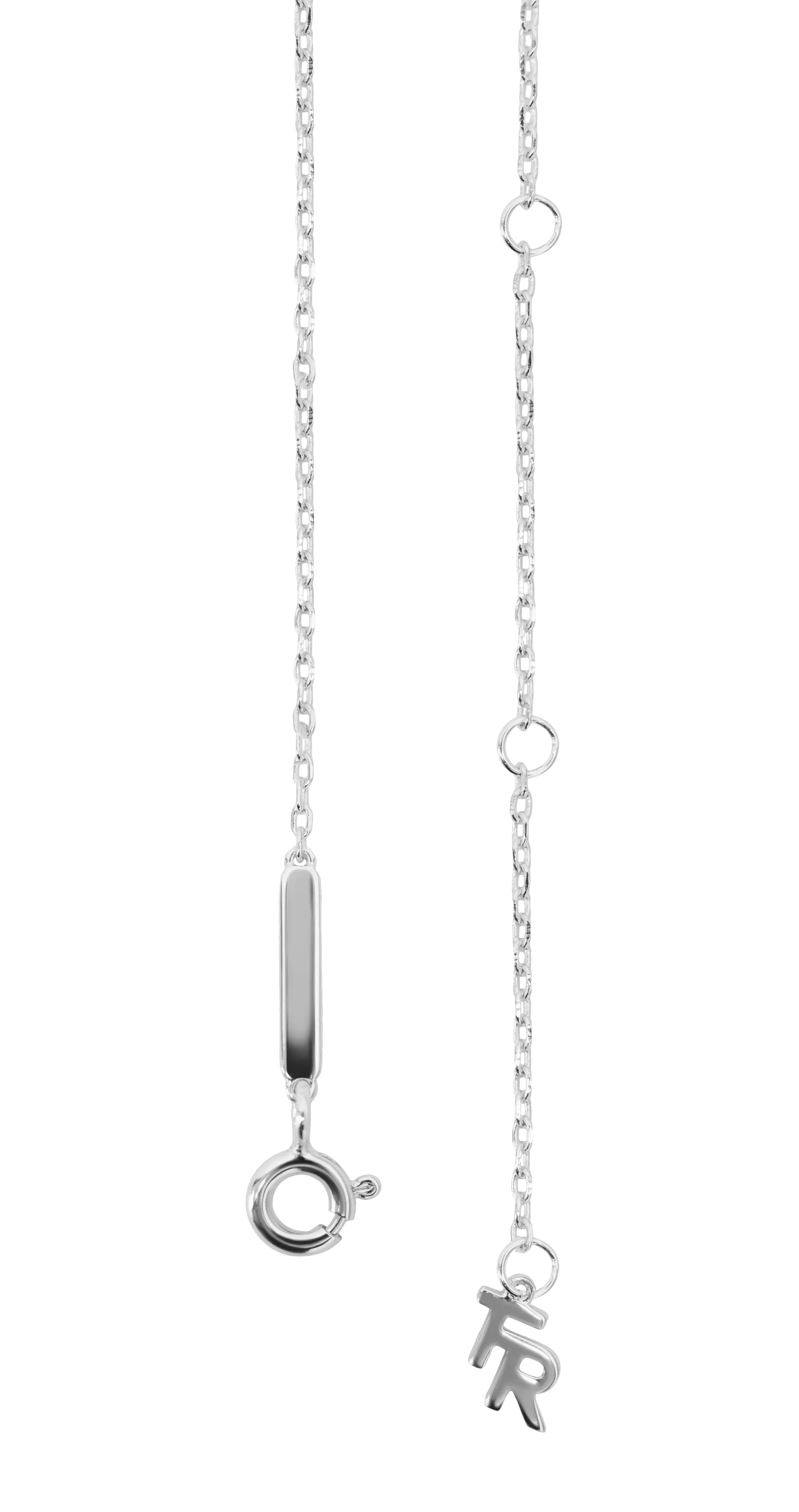 Luna solitaire necklace 0.5ct