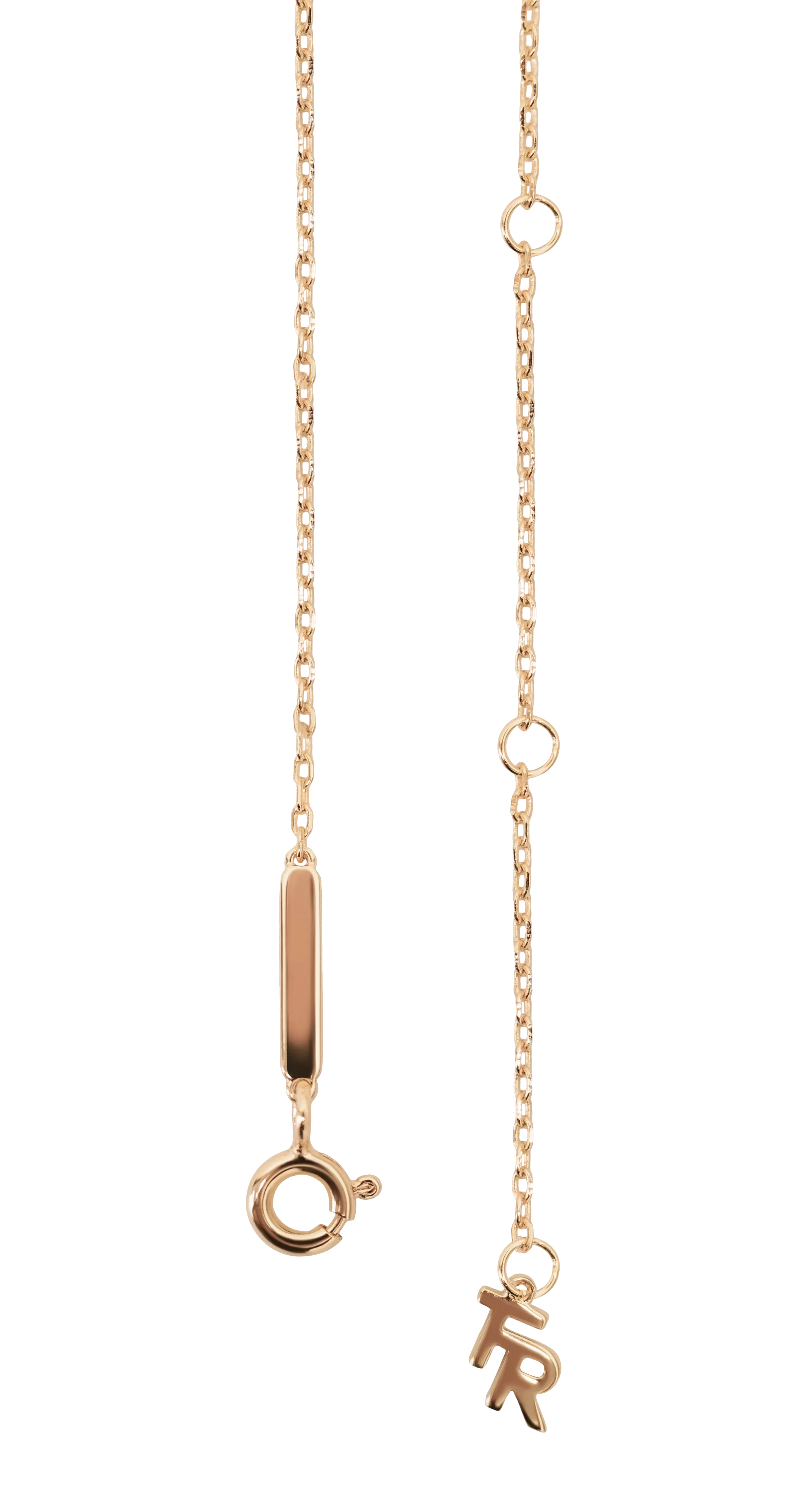 Luna solitaire necklace 0.5ct