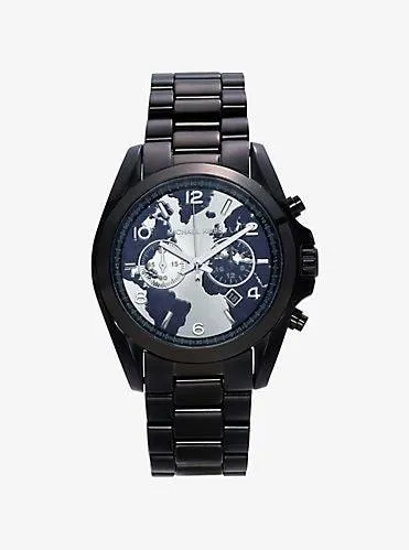 MICHAEL KORS Unisex Hunger Stop MK6271 Bradshaw Black-Tone Watch