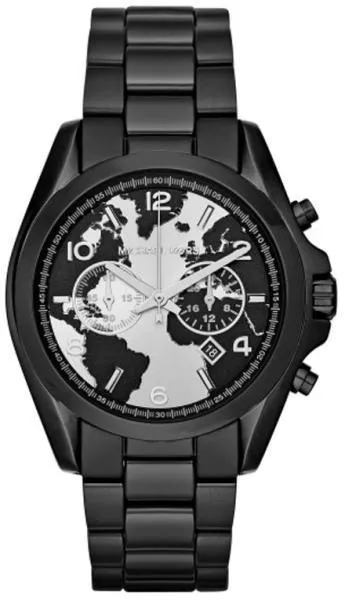 MICHAEL KORS Unisex Hunger Stop MK6271 Bradshaw Black-Tone Watch