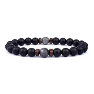 Natural Stone Beaded Bracelet