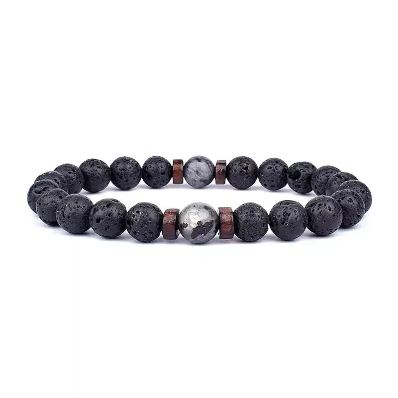 Natural Stone Beaded Bracelet