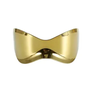 Oversized Futuristic Sunglasses Rimless