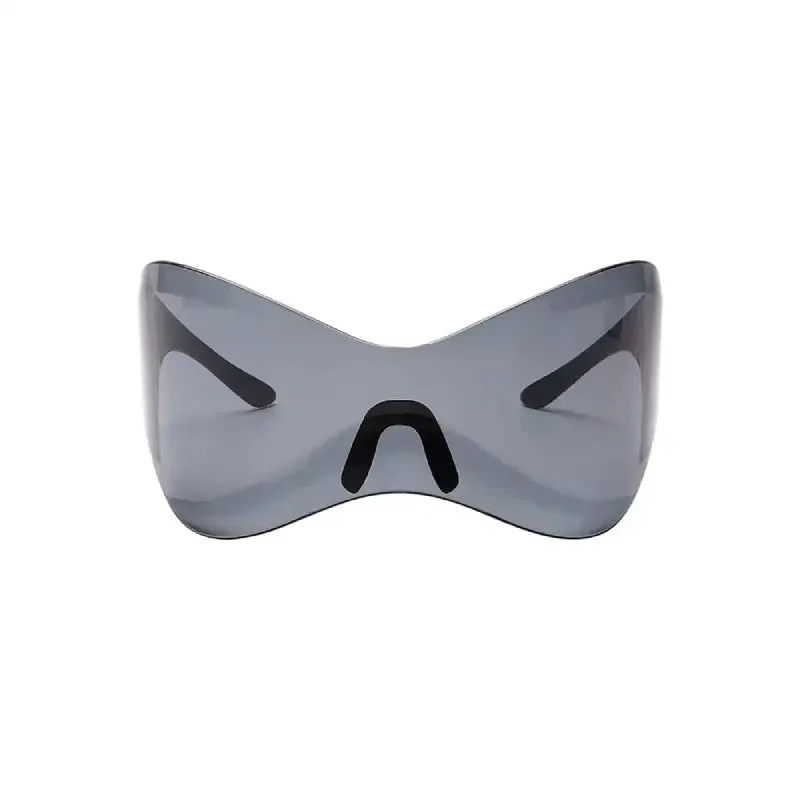 Oversized Futuristic Sunglasses Rimless